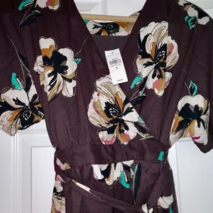 New with tags Ann Taylor wrap dress size small